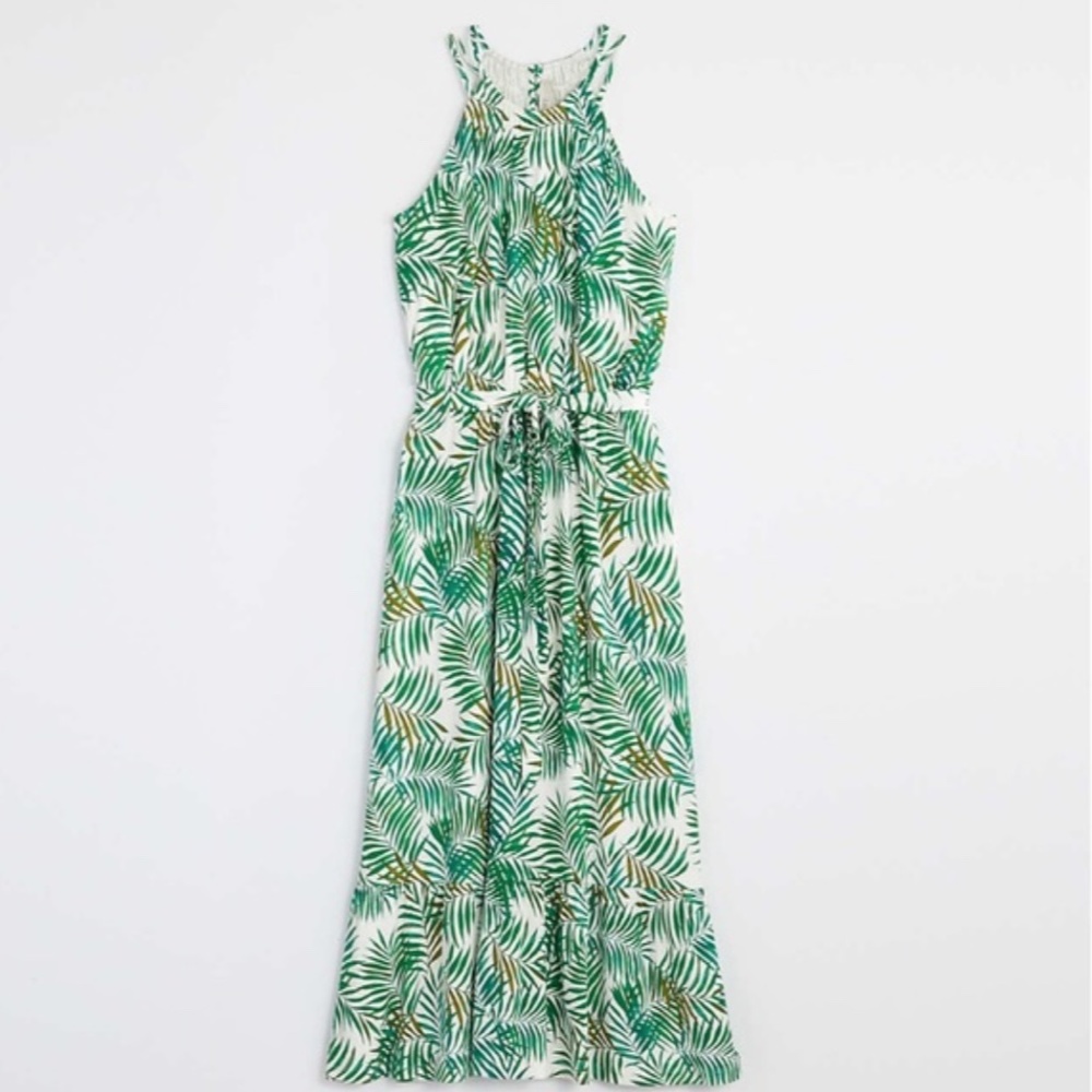 LOFT palm dress